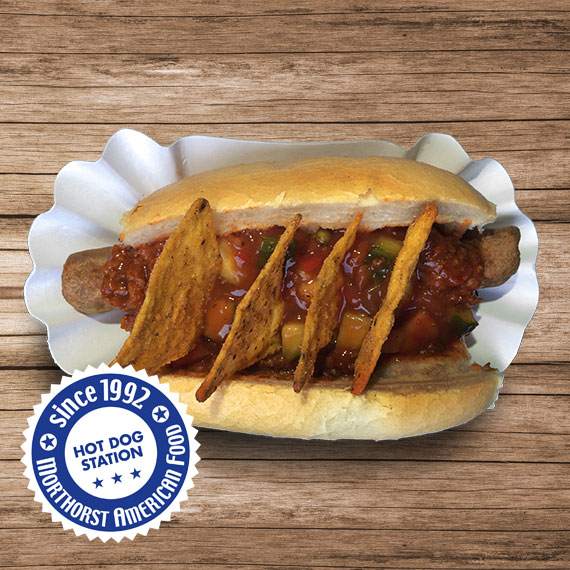Hot Dog Texas Chilli
